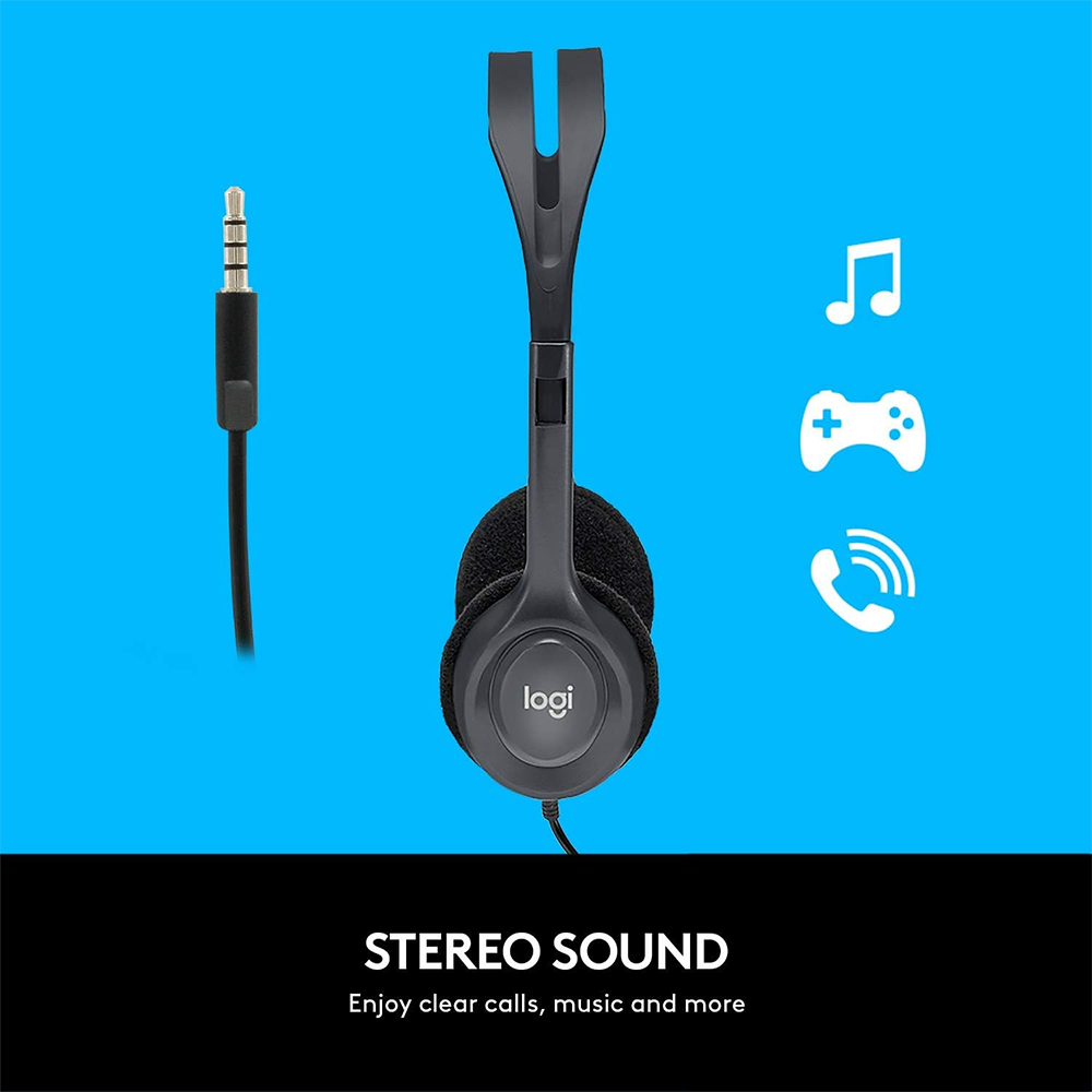 Logitech H111 Black - Image 2