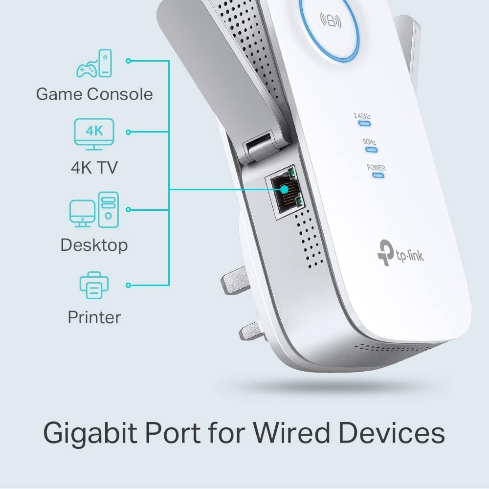 TP-Link RANGE AC2600 RANGE EXTENDER, white, RE650, Wifi Extender - Image 7