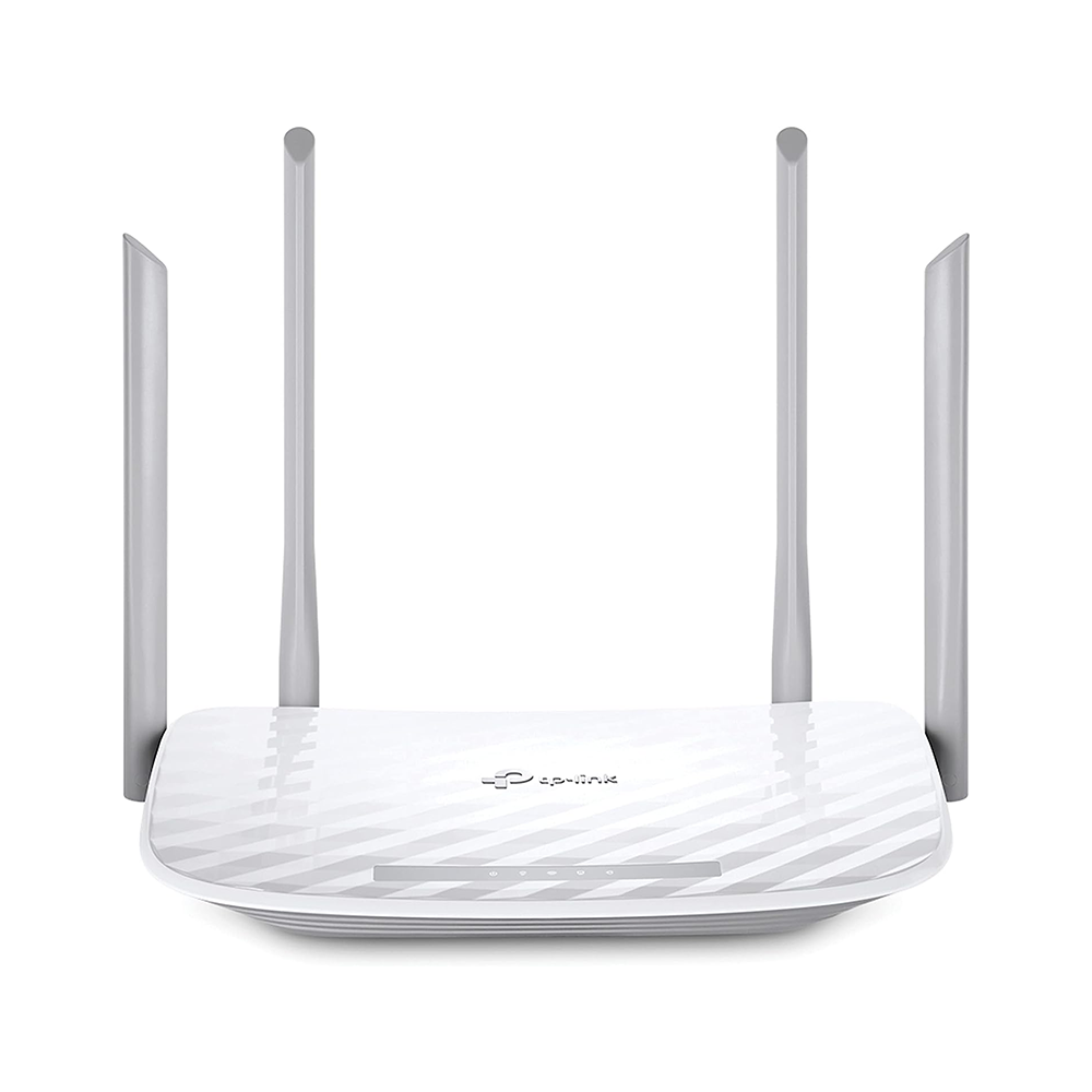 TP-LINK AC1200 DUAL BAND WIFI ROUTER ARCHER C50(2.4 GHz 5 GHz) 4G White