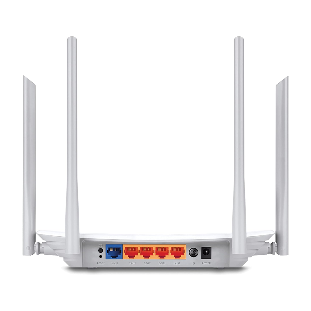 TP-LINK AC1200 DUAL BAND WIFI ROUTER ARCHER C50(2.4 GHz 5 GHz) 4G White - Image 3