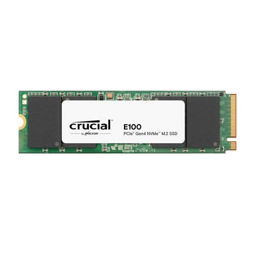 CRUCIAL E100 PCIE GEN4 NVME 2280 M.2 SSD 1 TB 5000 MBPS, INTERNAL SSD, UP TO 5000MB/S, LAPTOPAND DESKTOP COMPATIBLE, CT1000E100SSD8