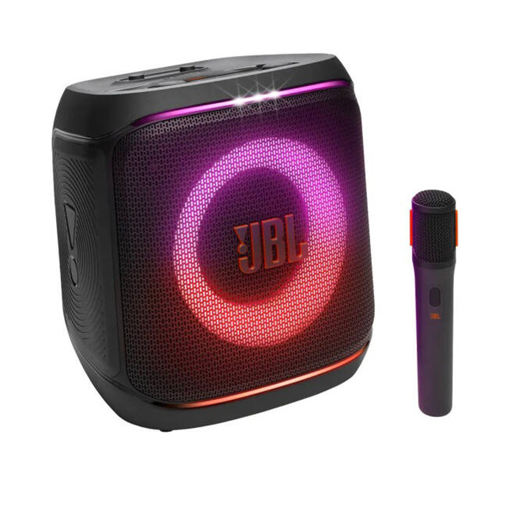JBL PARTYBOX ENCORE 2 PORTABLE PARTY SPEAKER WITH 2X DIGITAL WIRELESS MIC 100W POWERFUL DYNAMIC LIGHT SHOW SOUND