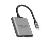 PROMATE 4K HIGH DEFINITION USB-C TO DUAL HDMI ADAPTER MEDIALINK-H2