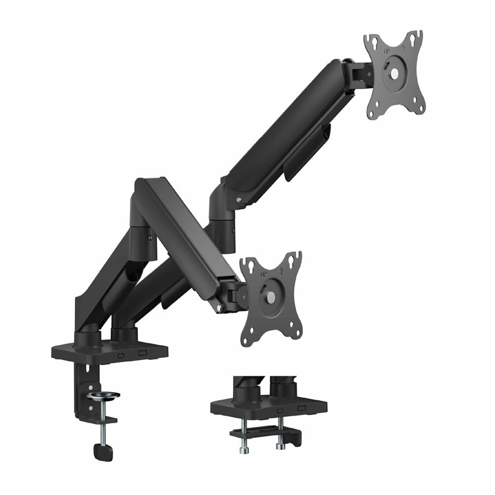SKILL TECH DUAL SWIVEL ARM DESKTOP MOUNT STAND 17 TO 32 INCH TV- SH 130 C024