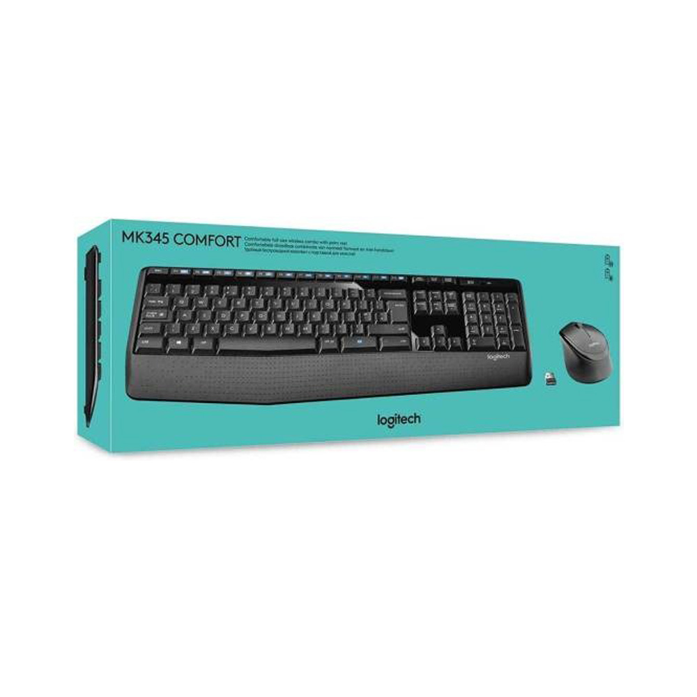 LOGITECH WIRELESS KEYBOARD AND MOUSE COMBO MK345