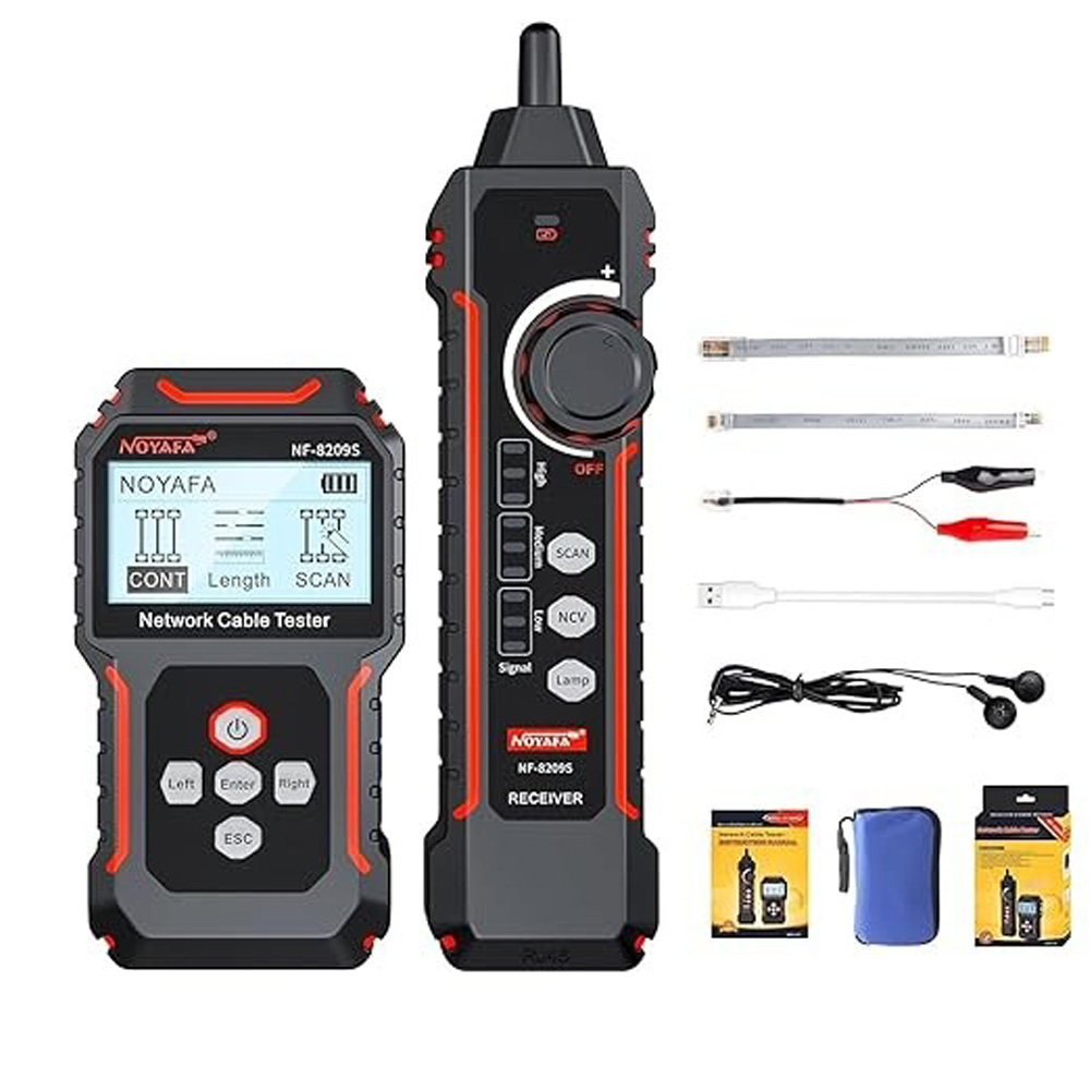 NOYAFA NF-8209S UPGRADE NETWORK CABLE TESTER - Image 3