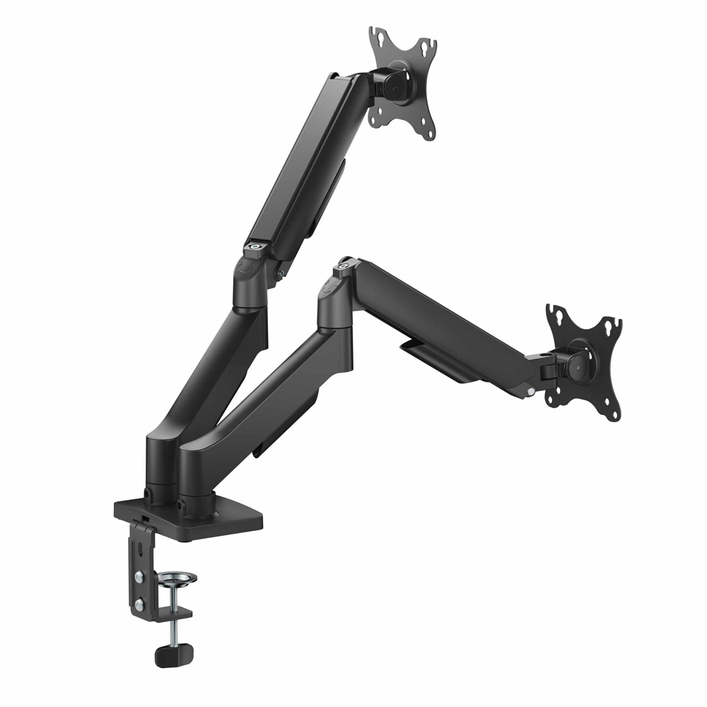 SKILL TECH DUAL SWIVEL ARM DESKTOP MOUNT STAND 17 TO 32 INCH TV- SH 130 C024 - Image 3