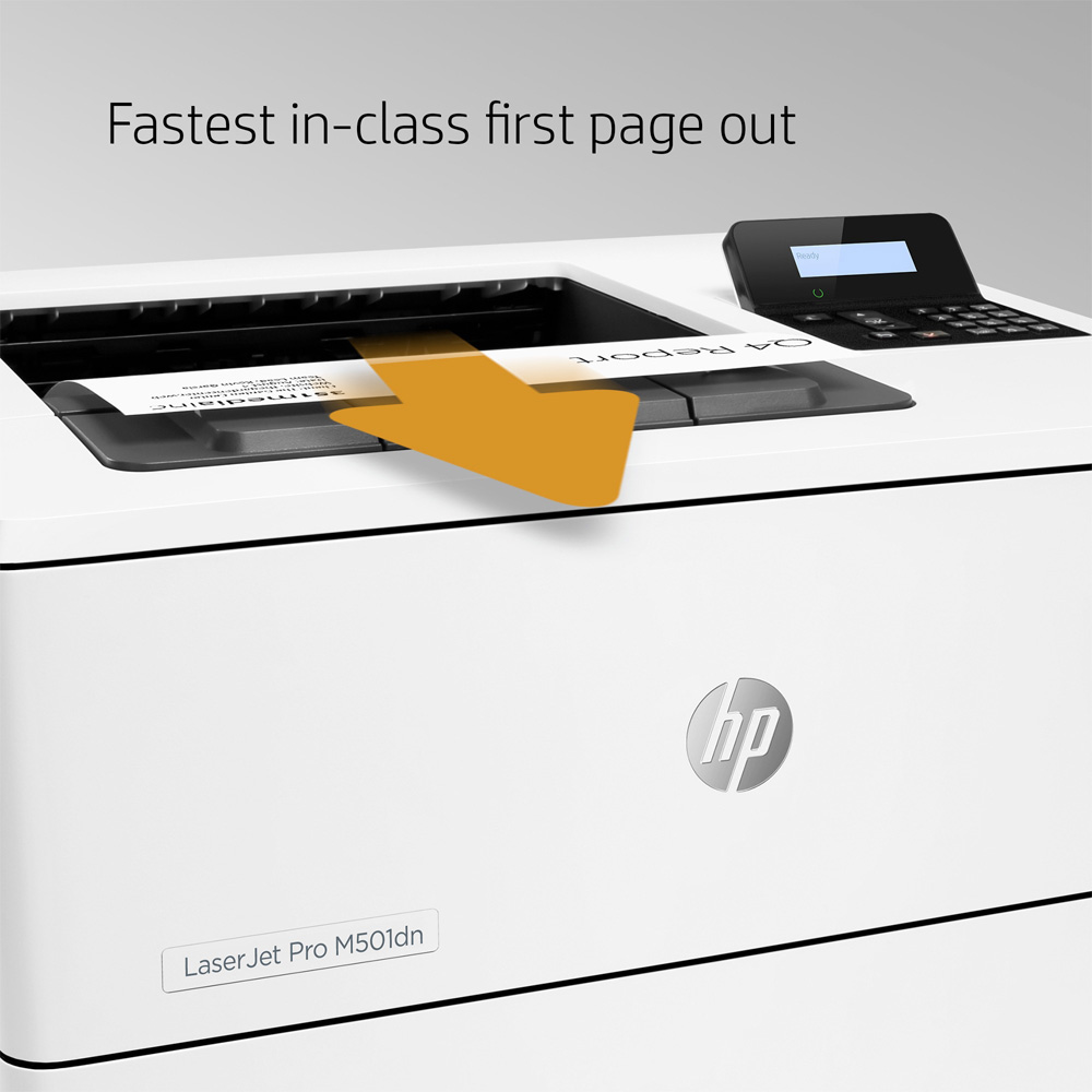 HP M501DN MONOCHROME LASERJET PRO PRINTER J8H61A - Image 3