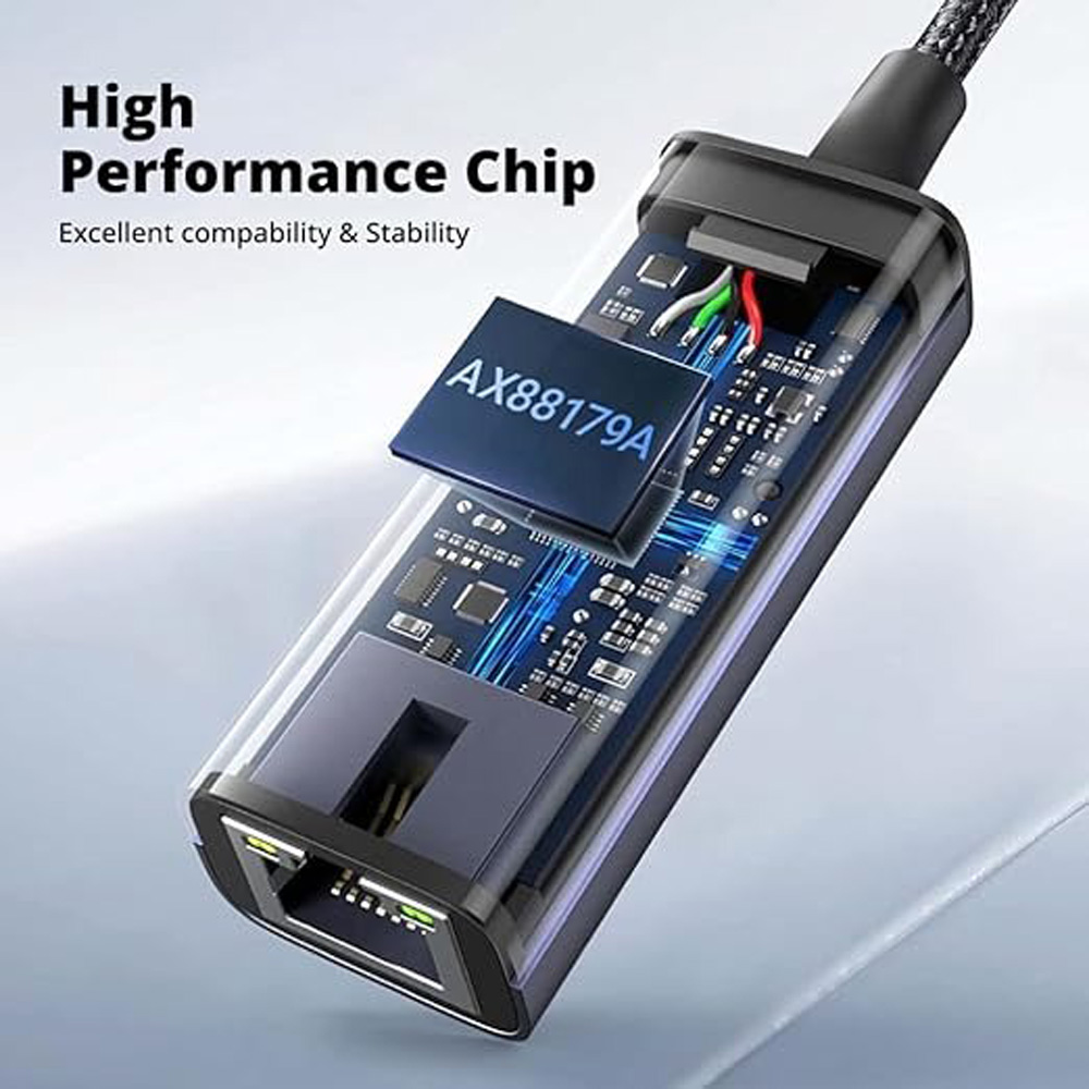 MOWSIL USB 3.0 TO RJ45 GIGABIT ETHERNET ADAPTER MOULN - Image 4