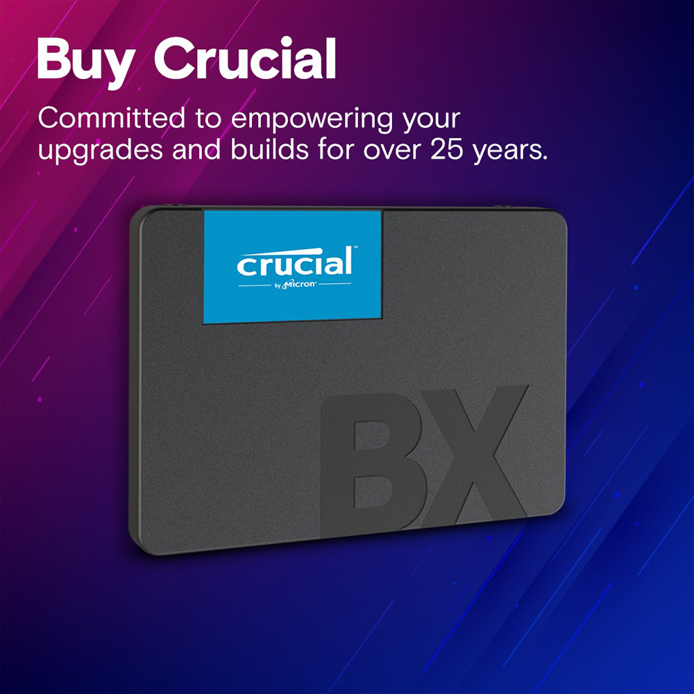 CRUCIAL BX500 SATA 2.5 SSD 240GB - Image 4