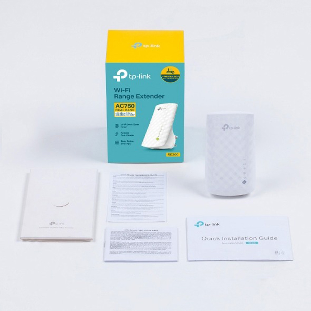 TP-LINK AC750 DUAL BAND WIFI RANGE EXTENDER RE200 - Image 3