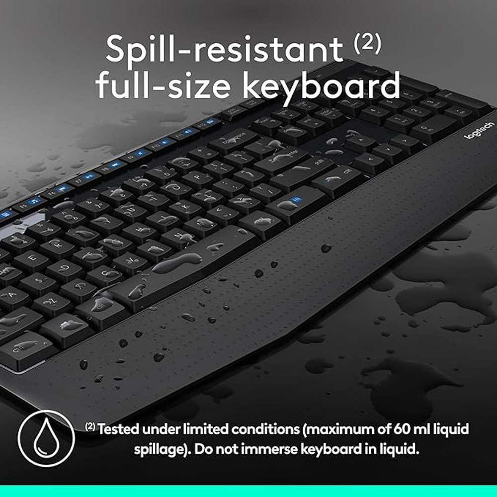 LOGITECH WIRELESS KEYBOARD AND MOUSE COMBO MK345 - Image 6