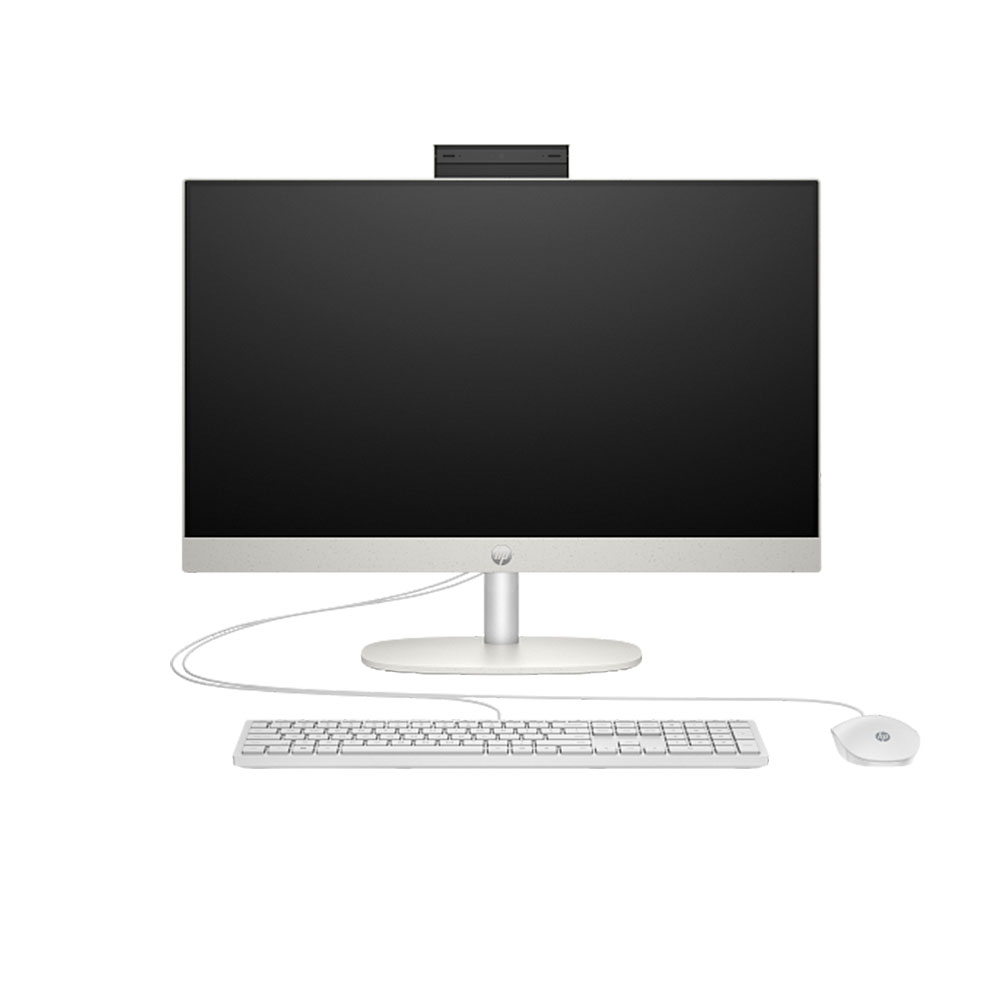 HP All-in-One 24-cr0125nh, I7-1355U, 8GB RAM, 512GB SSD, 23.8"FHD (1920 x 1080), Touch, IPS, Three-sided micro-edge, Anti-glare, Windows 11 Pro, White