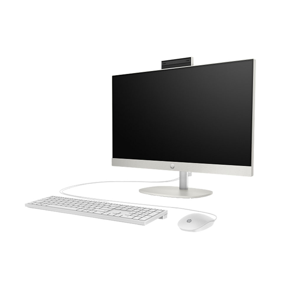 HP All-in-One 24-cr0125nh, I7-1355U, 8GB RAM, 512GB SSD, 23.8"FHD (1920 x 1080), Touch, IPS, Three-sided micro-edge, Anti-glare, Windows 11 Pro, White - Image 3