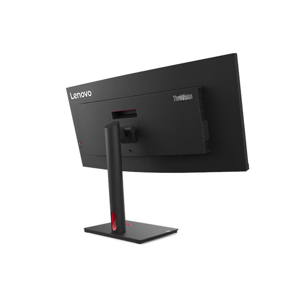 Lenovo ThinkVision T34w-30 Monitor, 34" WQHD (3440x1440) Curved VA display, Anti-glare, 60Hz, Ethernet, Raven Black - Image 5