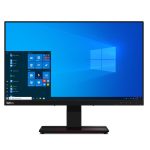 Lenovo ThinkVision  T24t-20 Monitor, 23.8" FHD (1920x1080) IPS display, Anti-glare, Touch, 60Hz, Eyesafe Display, Raven Black
