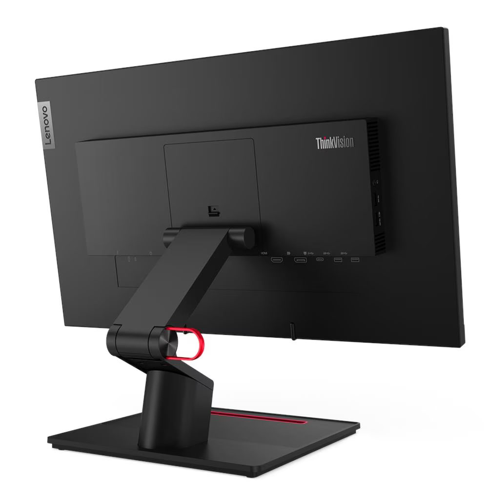 Lenovo ThinkVision T24t-20 Monitor, 23.8" FHD (1920x1080) IPS display, Anti-glare, Touch, 60Hz, Eyesafe Display, Raven Black - Image 7