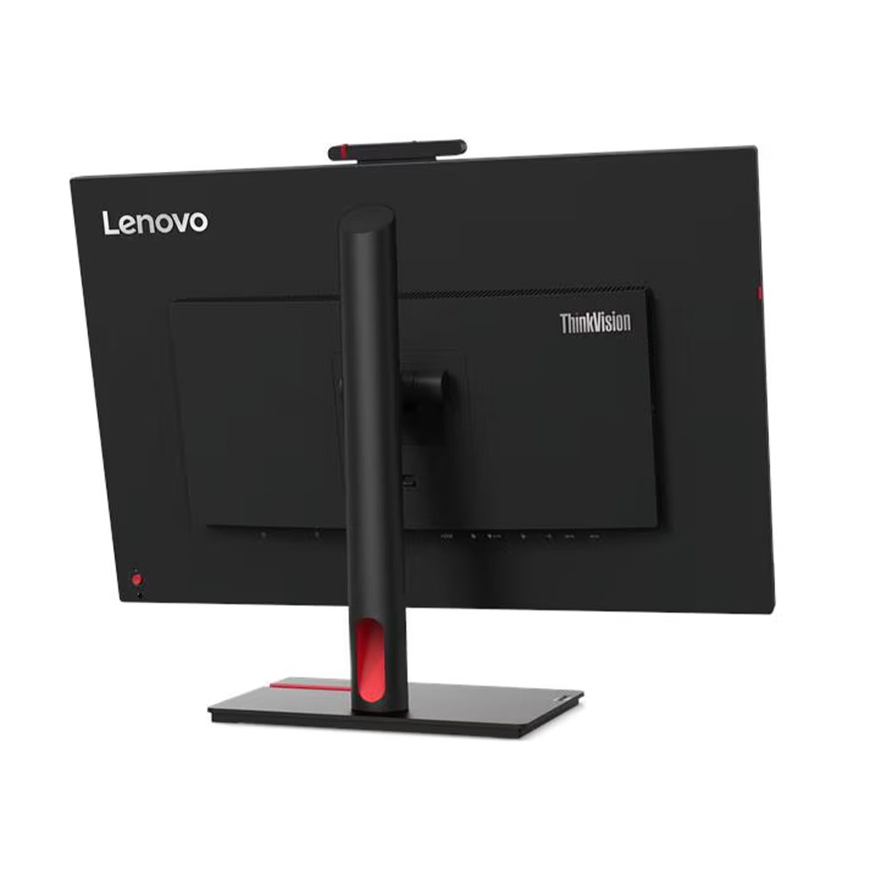 Lenovo ThinkVision T27hv-30 Monitor, 27" QHD (2560x1440) IPS display, Anti-glare, 75Hz, Ethernet, Microphone, Webcam, Speakers, Raven Black - Image 7