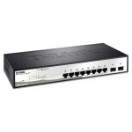 D-LINK DGS-1210-10P 8-PORT POE GIGABIT SMART MANAGED SWITCH
