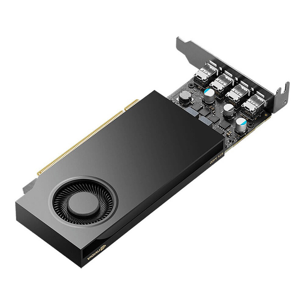 PNY NVIDIA RTX A400 4GB LOW PROFILE GDDR6 GRAPHIC CARD VCNRTXA400ATX-SB - Image 6