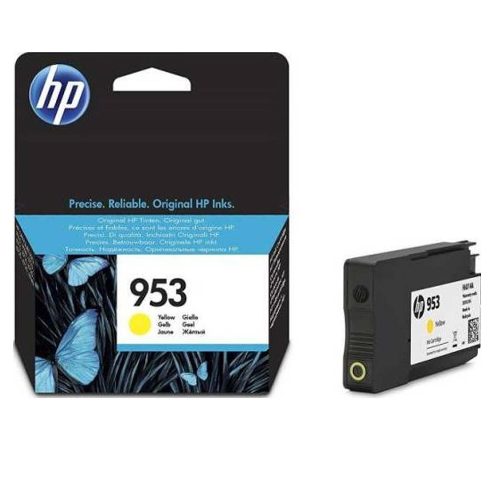 HP INK CARTRIDGE 953 YELLOW F6U14AE - Image 2